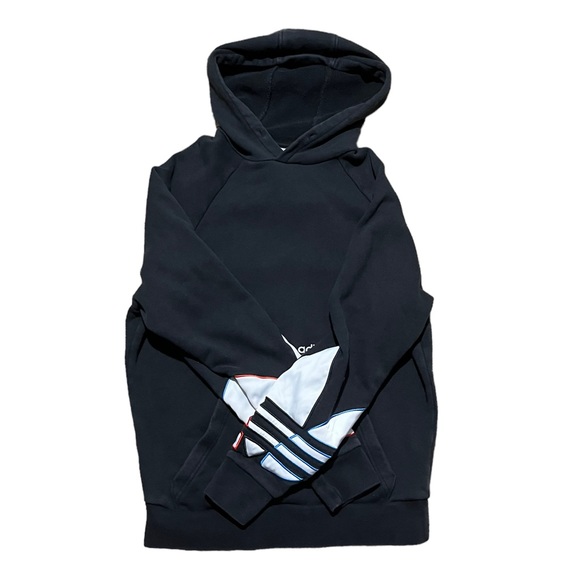 Adidas Originals Black Hoodie | Men's XS - Picture 4 of 7